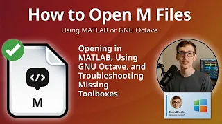 How to Open M Files MATLAB or GNU Octave