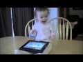 Download Lagu My 1 year-old baby plays Angry Birds
