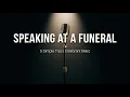How to Speak at a Funeral 5 Simple Tips Celebrant Marc