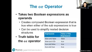 Ch3 03 Logical Operators Boolean Variables