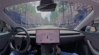 Raw 1x Good morning to all the Tesla Self-Driving users around the world