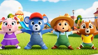Circle Time Together  👩‍🦰🐹🐷🐻 Great job! | Nursery Rhymes & Kids Songs MariandJoy -13