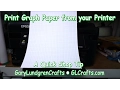 Printing Graph Paper from your Printer Ep 2017-16