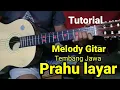 Lagu Tutorial Melody Gitar Tembang Jawa Prahu Layar.