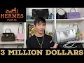 MOST EXPENSIVE HERMES BAG IN THE WORLD Ginza Tanaka Knotted Gold Diamond Clutch Bag