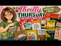I HIT THE THRIFT STORE JACKPOT Vintage Books Games Treasures Thrifty Thursday