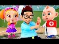 Lagu Ouchie! Help Me Please | Boo Boo Song | Johny Johny Yes Papa | Nursery Rhymes \u0026 Kids Song