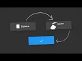Delete Button Micro-Interaction Animation Effects CSS Javascript