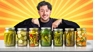 Ich habe ALLES eingelegt, was in meiner Küche war! 🥒😳