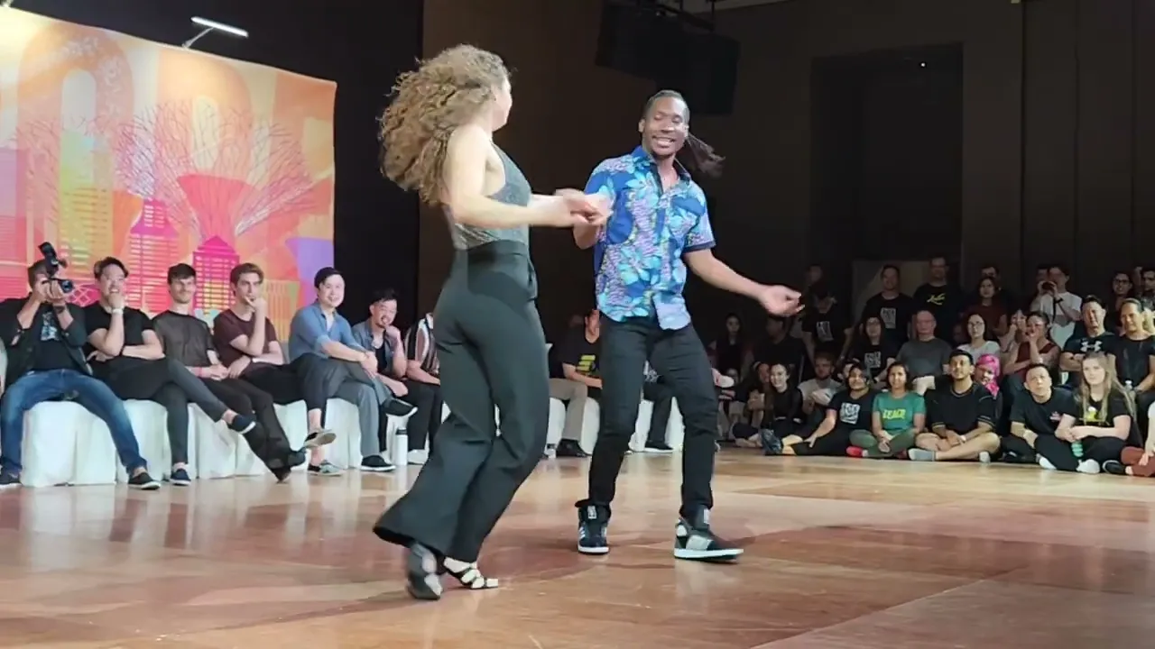 "Omen" Khayree Jones & Madeleine Platts - 4th place AllStar-Champions J&J Finals Asia WCS Open 2024