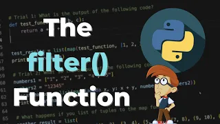 The filter Function Explained Python Tutorials