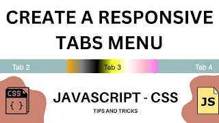 Create Tabs Using HTML CSS JAVASCRIPT