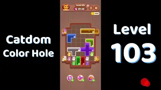 Catdom Color Hole Level 103 Screenshot