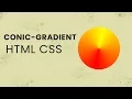 Conic-Gradient Animation Using HTML CSS CSS Animations