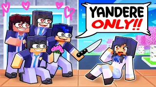 Download ONE GIRL in an ALL YANDERE Minecraft School! MP3