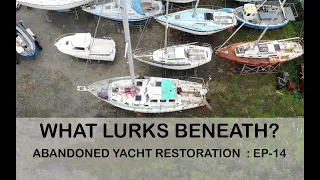 #28 – What horrible things lurk in our bilge? Restoring an abandoned sailing yacht