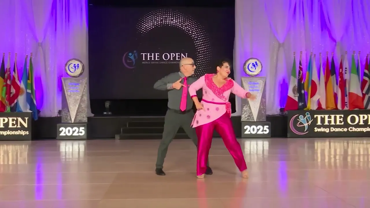 Richard DeFelice and Susan DeFelice - 4th Place Masters - The Open 2025