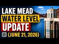 Lake Mead Water Level Update June 21 2026 Down to 1 046 14 Feet
