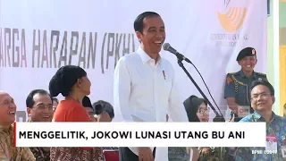 Download Momen Menggelitik \u0026 Sekaligus Mengharukan, Presiden Jokowi Lunasi Utang Bu Ani MP3