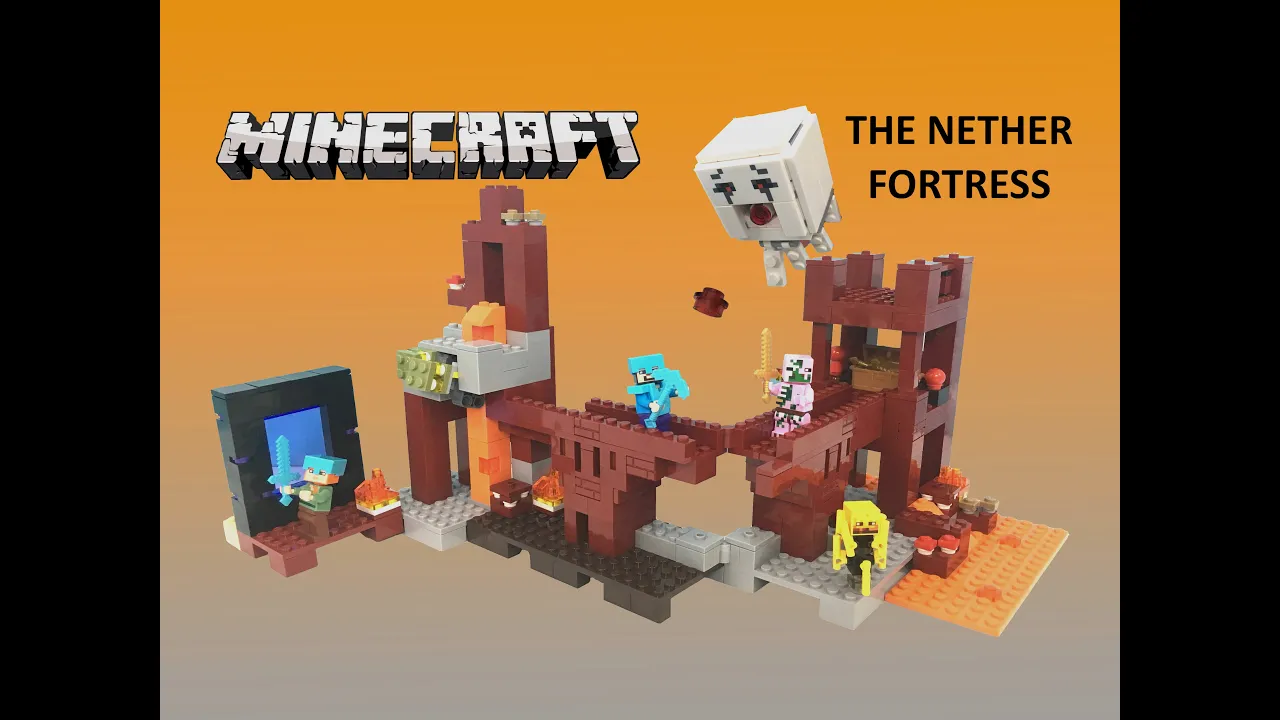 LEGO 21122 The Nether Fortress Instructions LEGO MINECRAFT 2015. 