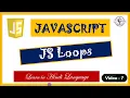 Loop Control Statement in JavaScript - 7 HINDI