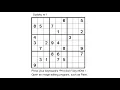 SUDOKU PRINTABLE solution NO 1