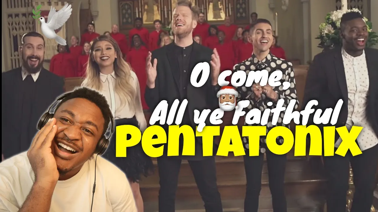 Pentatonix - O Come, All Ye Faithful (Official Video) Reaction Pentatonix - O Come, All Ye Faithful (Official Video) Reaction