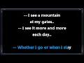 Foals - Mountain At My Gates [CC] [Karaoke Instrumental]