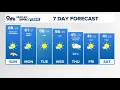 Weather update for Sunday Jan 4