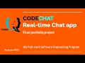 CODECHAT portfolio project