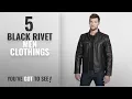 Top 10 Black Rivet Men Clothings Winter 2018 Black Rivet Mens Antique Leather Cycle Jacket M