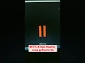 NETFLIX Logo Using Python Turtle Python Turtle Graphics Netflix NetflixIndiaOfficial