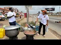 FEEDING the HEROES || COOKING Free STREET FOOD for Clean-Up Volunteers in Accra Ghana | West Africa