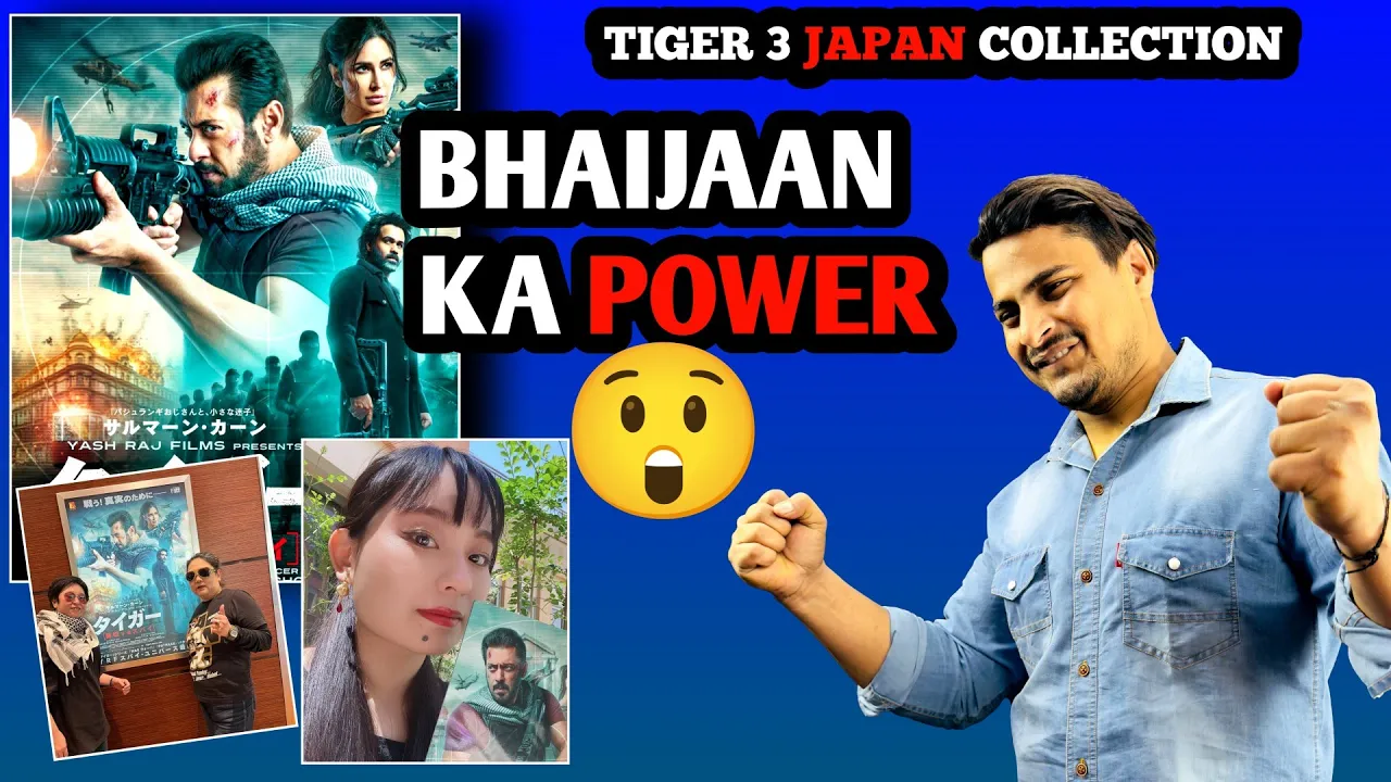 Tiger 3 Japanese Box Office Collection | Tiger 3 Movie Japan Fans Huge Craze | Tiger 3 Japan Update