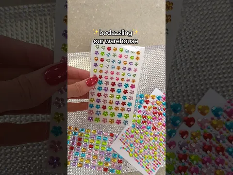 Bedazzling Our Warehouse ✨✨