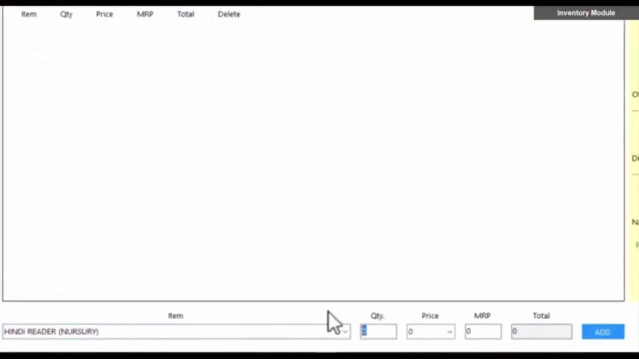Purchase Entry