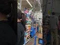 Shopping at walmart super center store in Citrus Heights Ca