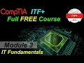 CompTIA IT Fundamentals Full Course for Beginners ITF - Module 3