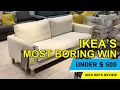 IKEA SALTSJOBADEN 3 seater sofa review