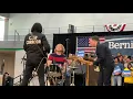 JACK WHITE *CORPORATION + ICKY THUMP* live Cass Tech DETROIT Bernie Sanders rally