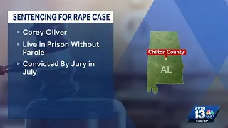 Chilton County man sentenced to life for first-degree rape