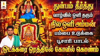 துன்பம் தீர்த்து வாழ்வில் ஒளி தரும் நில ஒளி அம்மன் பம்பை உடுக்கை பூசாரி பாடல் | M.நாகராஜ் பூசாரி.