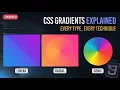 CSS Gradients Deep Dive Linear Radial Conic Episode 12 2027