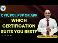 Master the ASIS CPP PCI PSP APP Exam My Study Recommendations Tip WHICH CERT SUITS YOU BEST