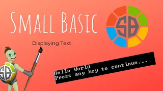 Small Basic Displaying Text