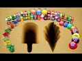 Download Lagu How to make Rainbow Ice Cream with Cement \u0026 Orbeez, Big Fanta, Pepsi, Coca Cola vs Mentos