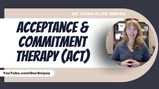 Acceptance and Commitment Therapy CBT therapist Aid