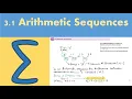 3 1 Arithmetic Sequences PURE 2 - Chapter 3 Sequences and series