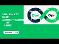 SSH Key Based Authentication Password less Authentication Using SSH Key