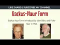 Backus Naur Form BNF with examples - A Level Computer Science 9618
